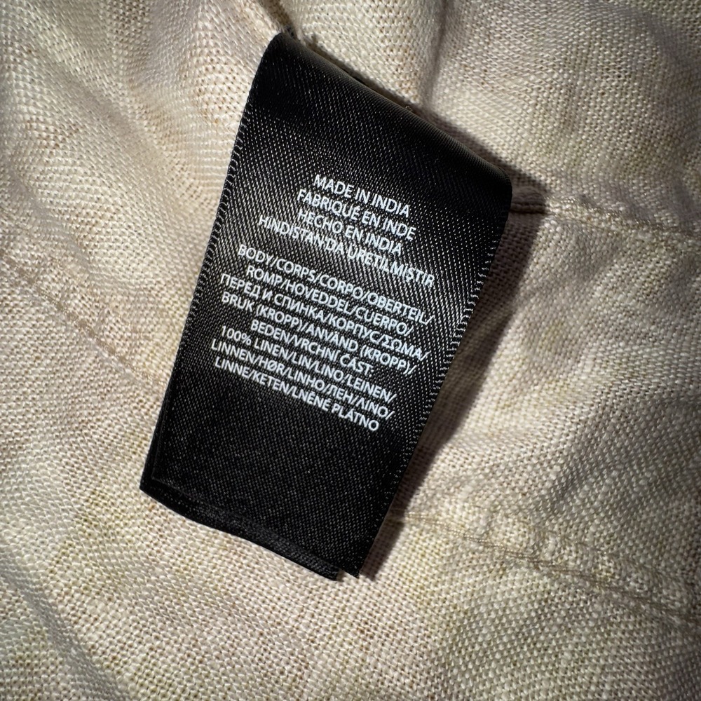 RRL Ralph Lauren Womens Sz 2 100% Linen Aztec Unstructured Blazer Jacket $790 - Picture 10 of 15